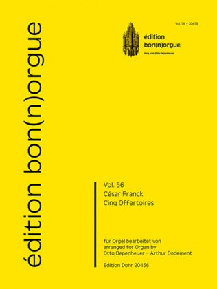 Book cover for Cinq Offertoires