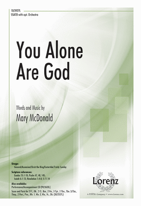 Book cover for You Alone Are God