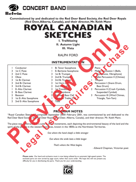Royal Canadian Sketches image number null
