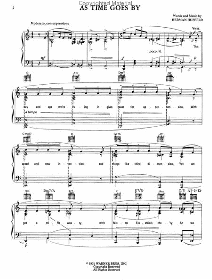 <br>Sheet music extract