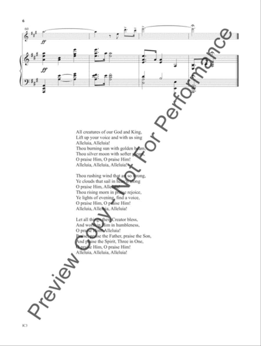 Instrumental Worship - treble instruments in C C Instrument scores gallery preview page 7