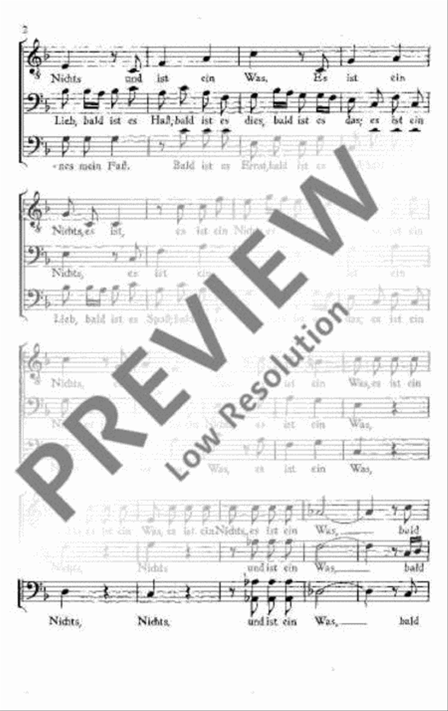 Genialisch Treiben 3-Part scores gallery preview page 3