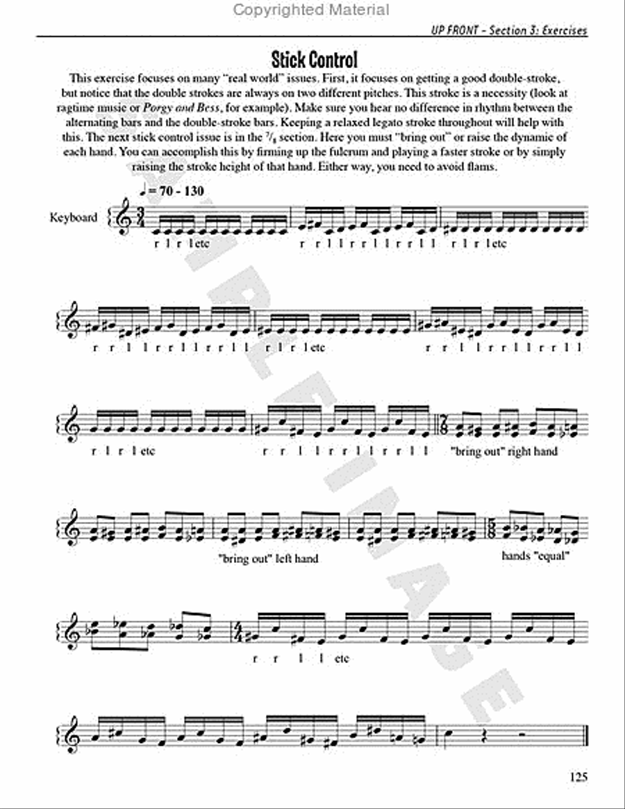 Up Front Up Front Percussion scores gallery preview page 18