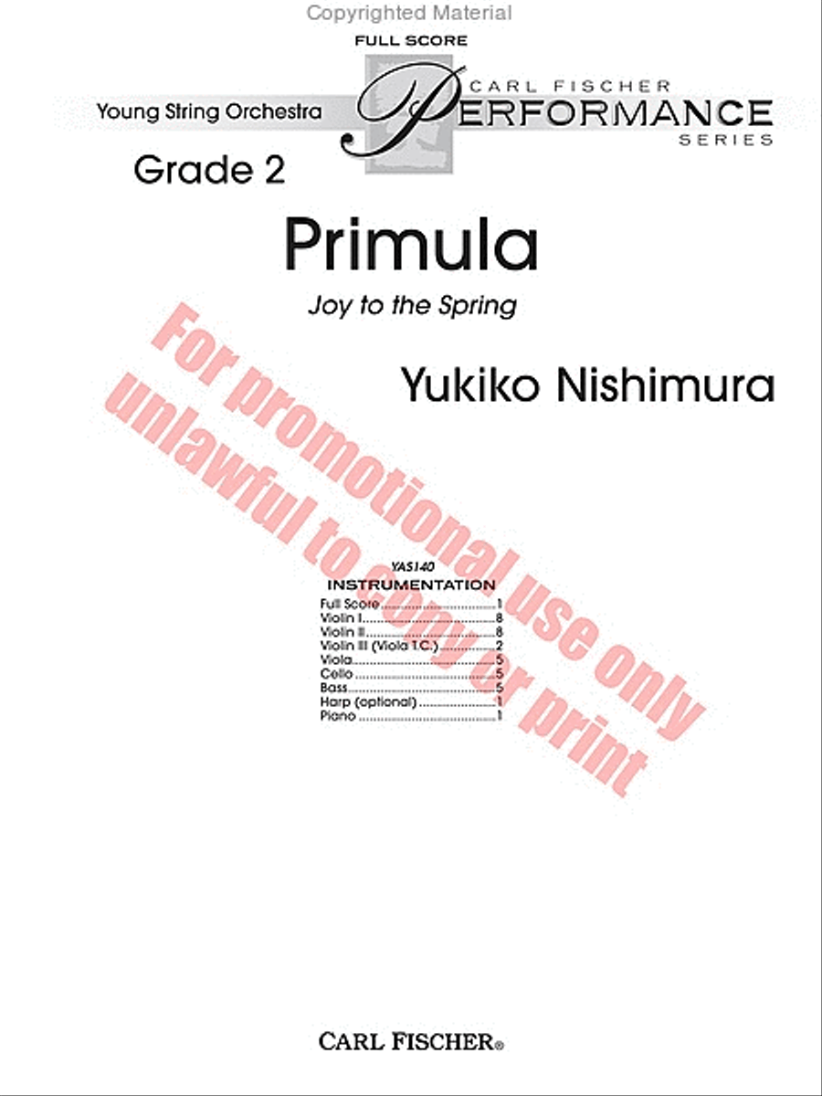 Primula String Orchestra scores gallery preview page 2