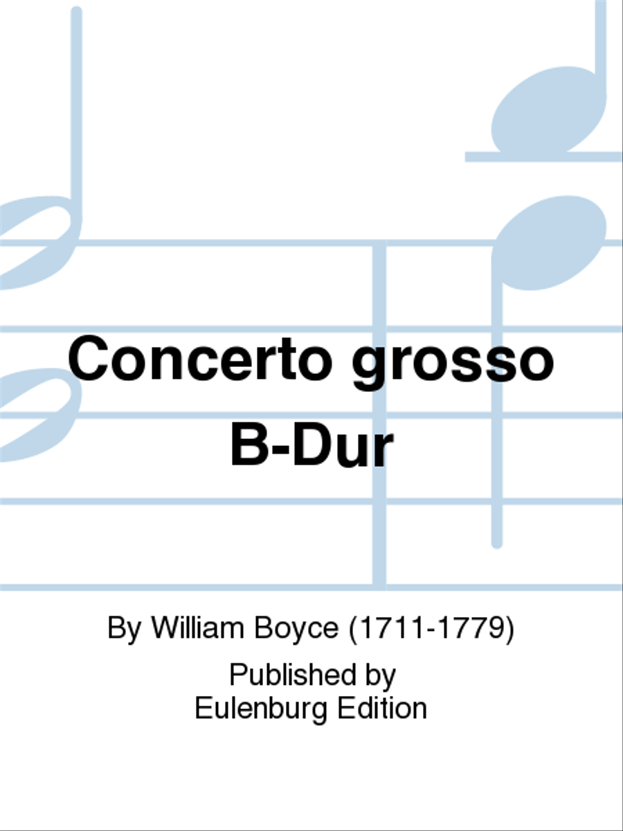 Concerto grosso in Bb major