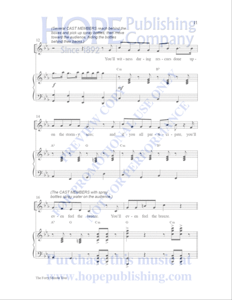 Sailor's Bible Children's Choir scores gallery preview page 12
