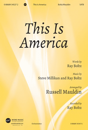 Book cover for This Is America - Anthem