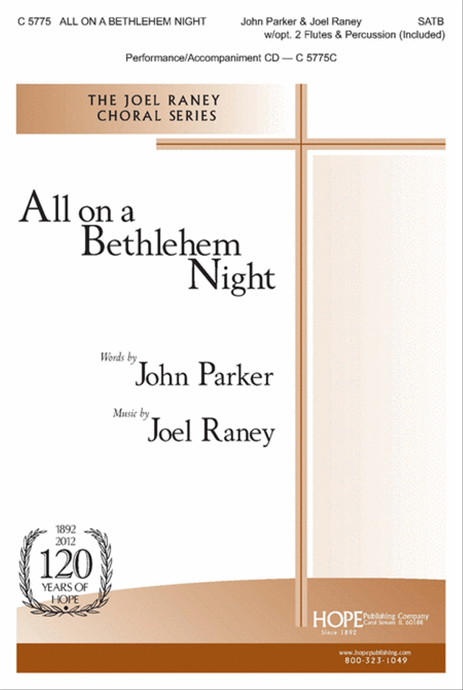 All on a Bethlehem Night 4-Part scores gallery preview page 1
