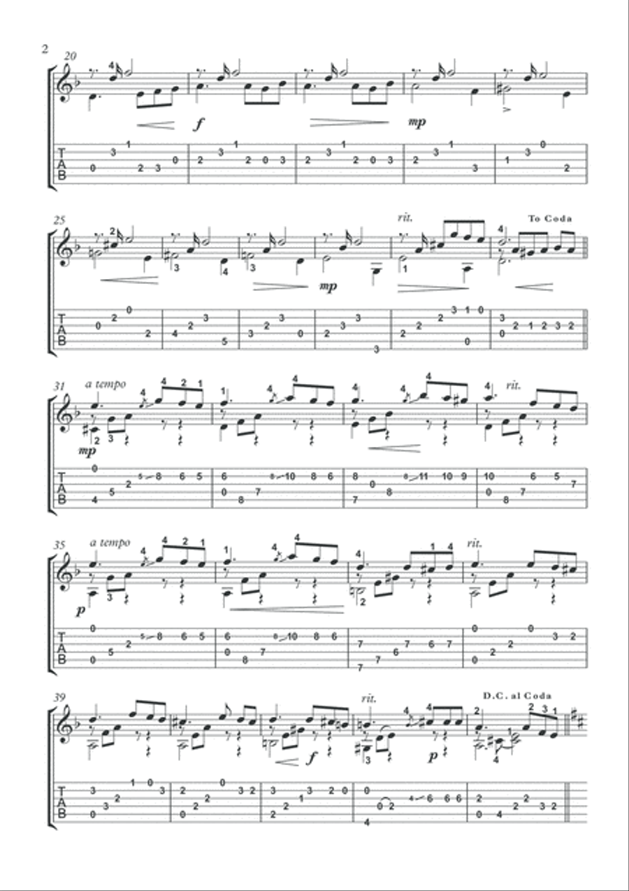 Ballads for classical guitar image number null