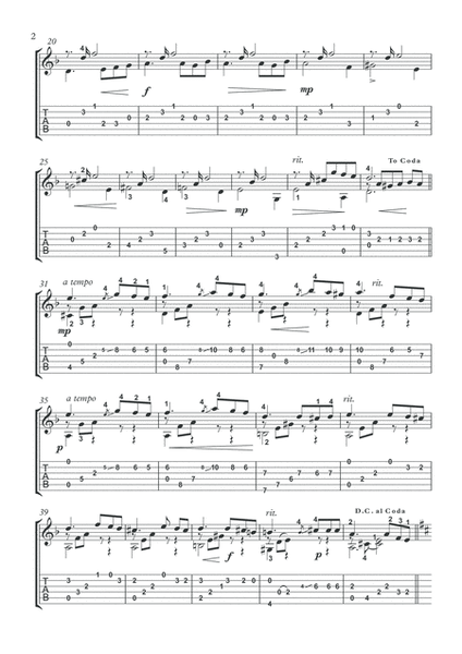 Ballads for classical guitar Acoustic Guitar - Digital Sheet Music