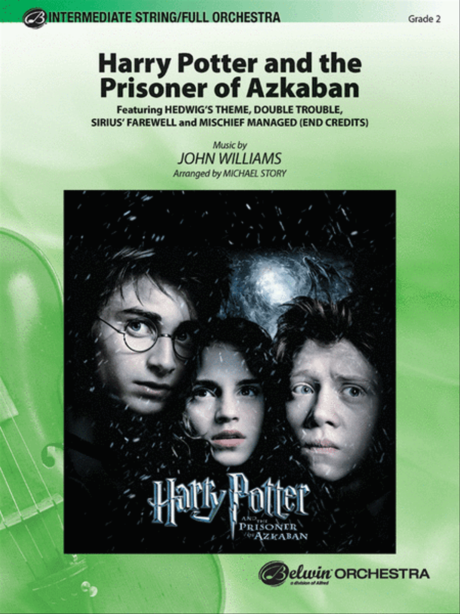 Harry Potter and the Prisoner of Azkaban Full Orchestra scores gallery preview page 1