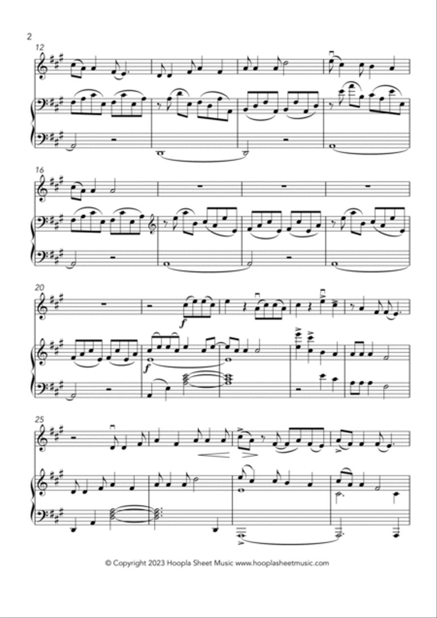 Cotton-Eyed Joe Violin Solo scores gallery preview page 2