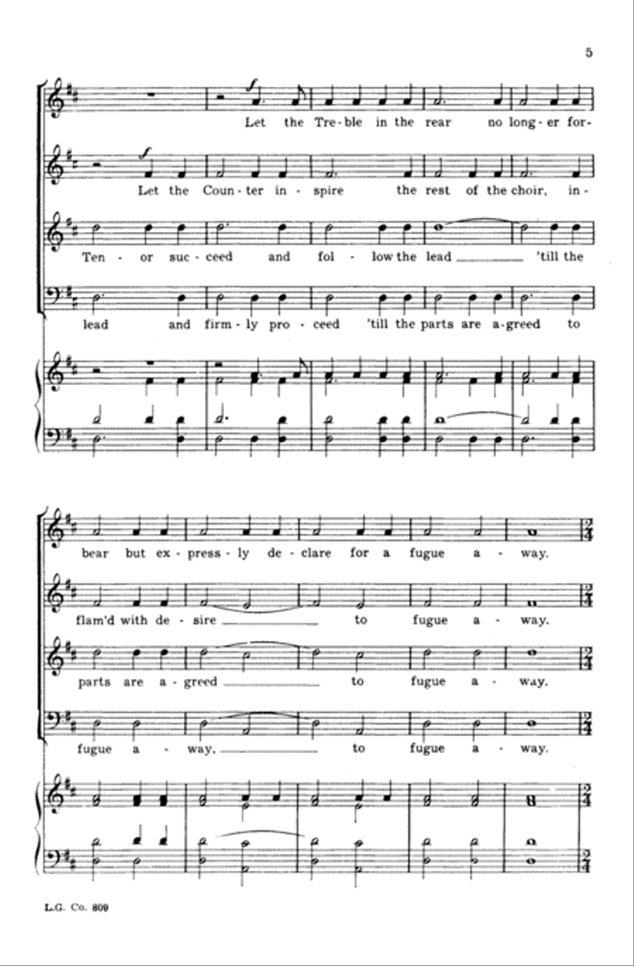 Modern Music Choir scores gallery preview page 4
