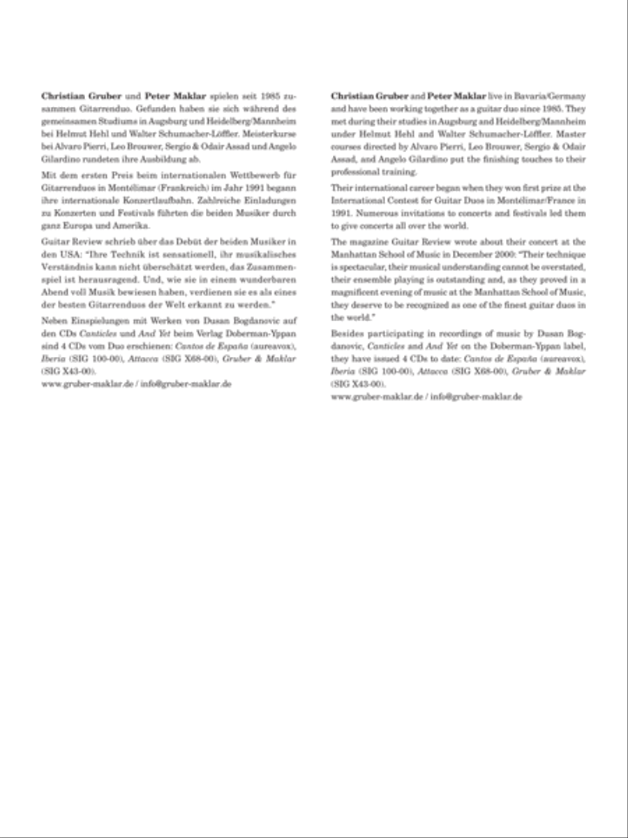 3 Pieces Classical Guitar scores gallery preview page 2