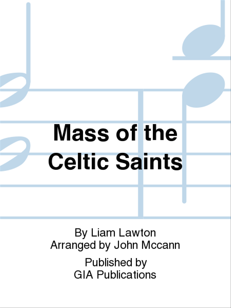 Mass of the Celtic Saints 4-Part scores gallery preview page 1