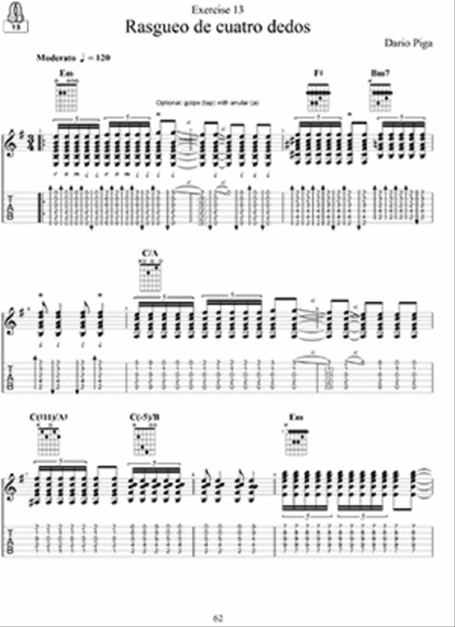 Progressive Exercises for Flamenco Guitar Lute scores gallery preview page 4