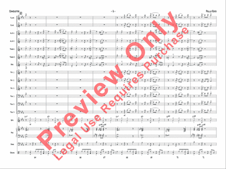Pollo Rojo Pollo Rojo Jazz Ensemble scores gallery preview page 9