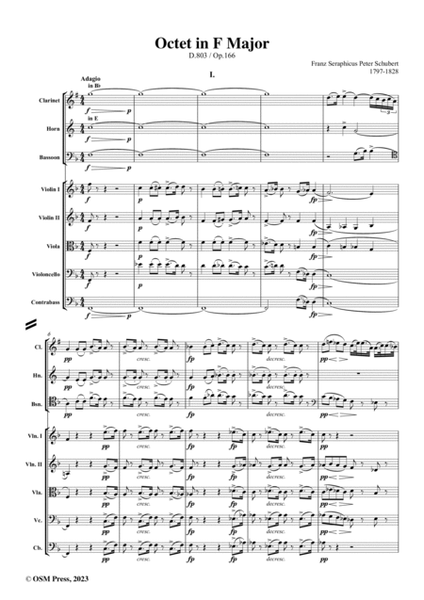 Schubert-Octet in F Major,D.803,Op.166