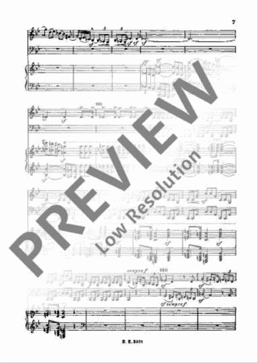 Piano Trio G minor Piano Trio scores gallery preview page 12
