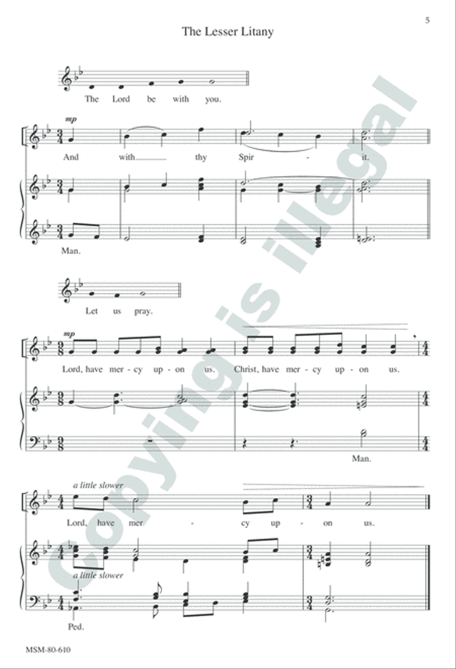 Evensong Unison Choir scores gallery preview page 4