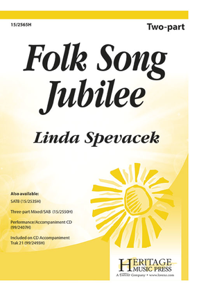 Book cover for Folk Song Jubilee
