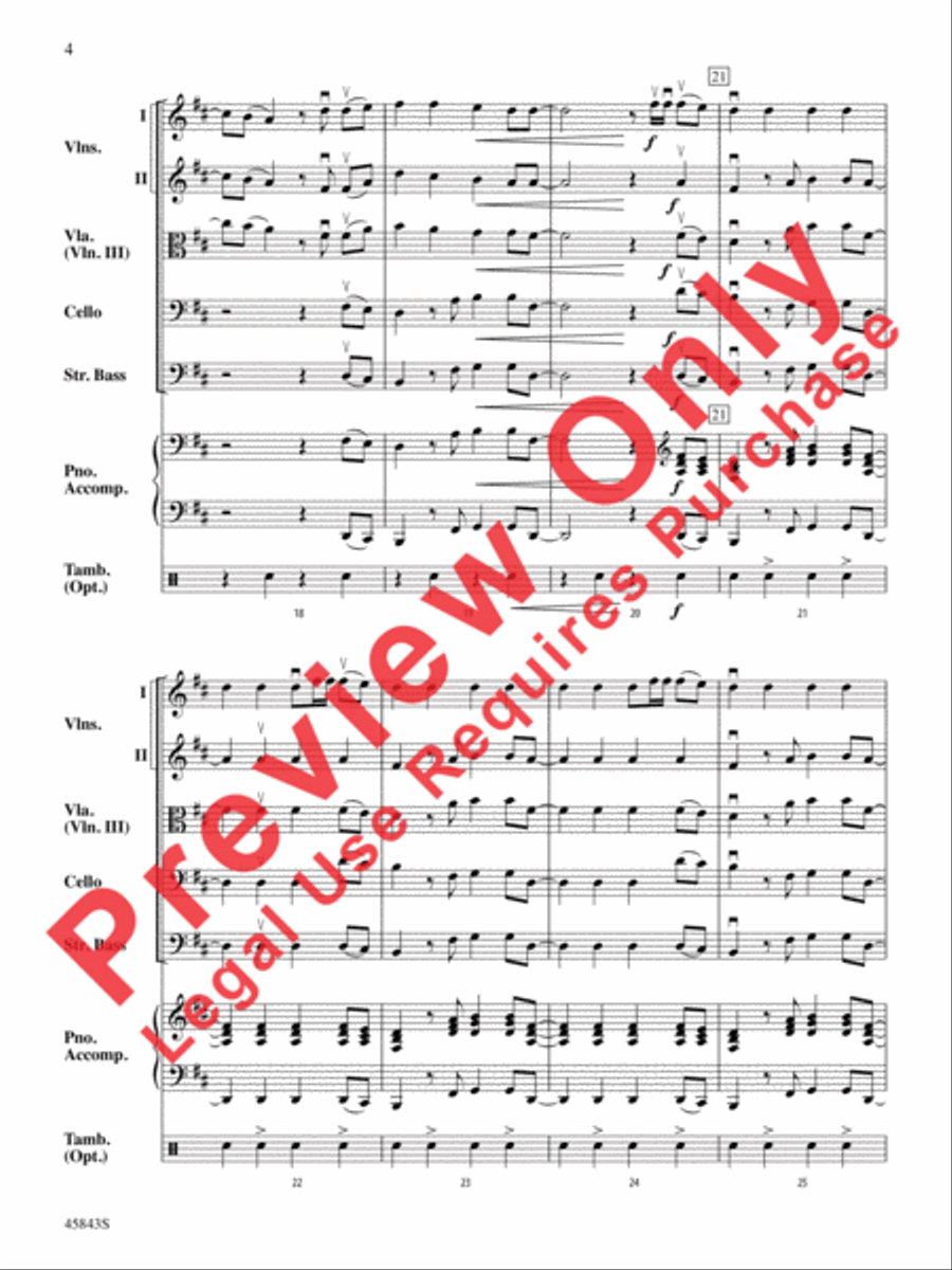 Work from Home String Orchestra scores gallery preview page 5