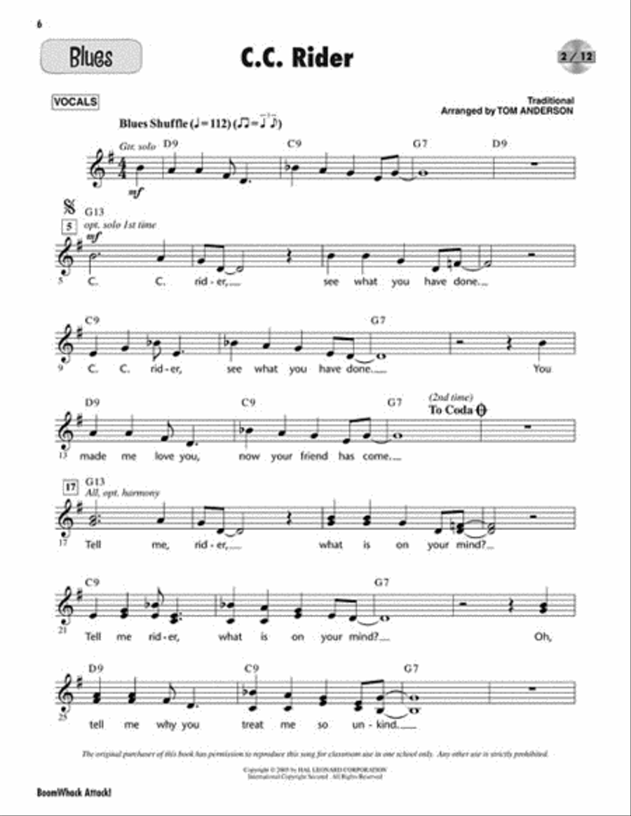 BoomWhack Attack! Choir scores gallery preview page 3