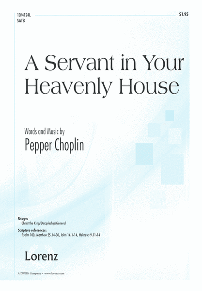 A Servant in Your Heavenly House image number null