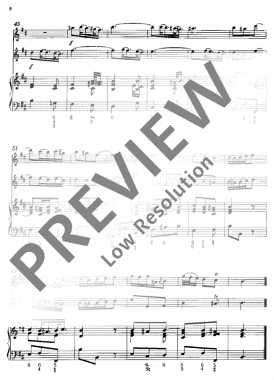Triosonata B minor Triosonata B minor Flute scores gallery preview page 9