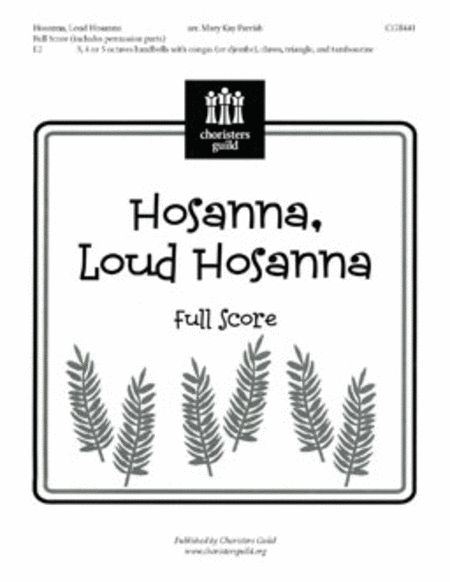 Hosanna, Loud Hosanna - Full Score and Inst. Parts image number null