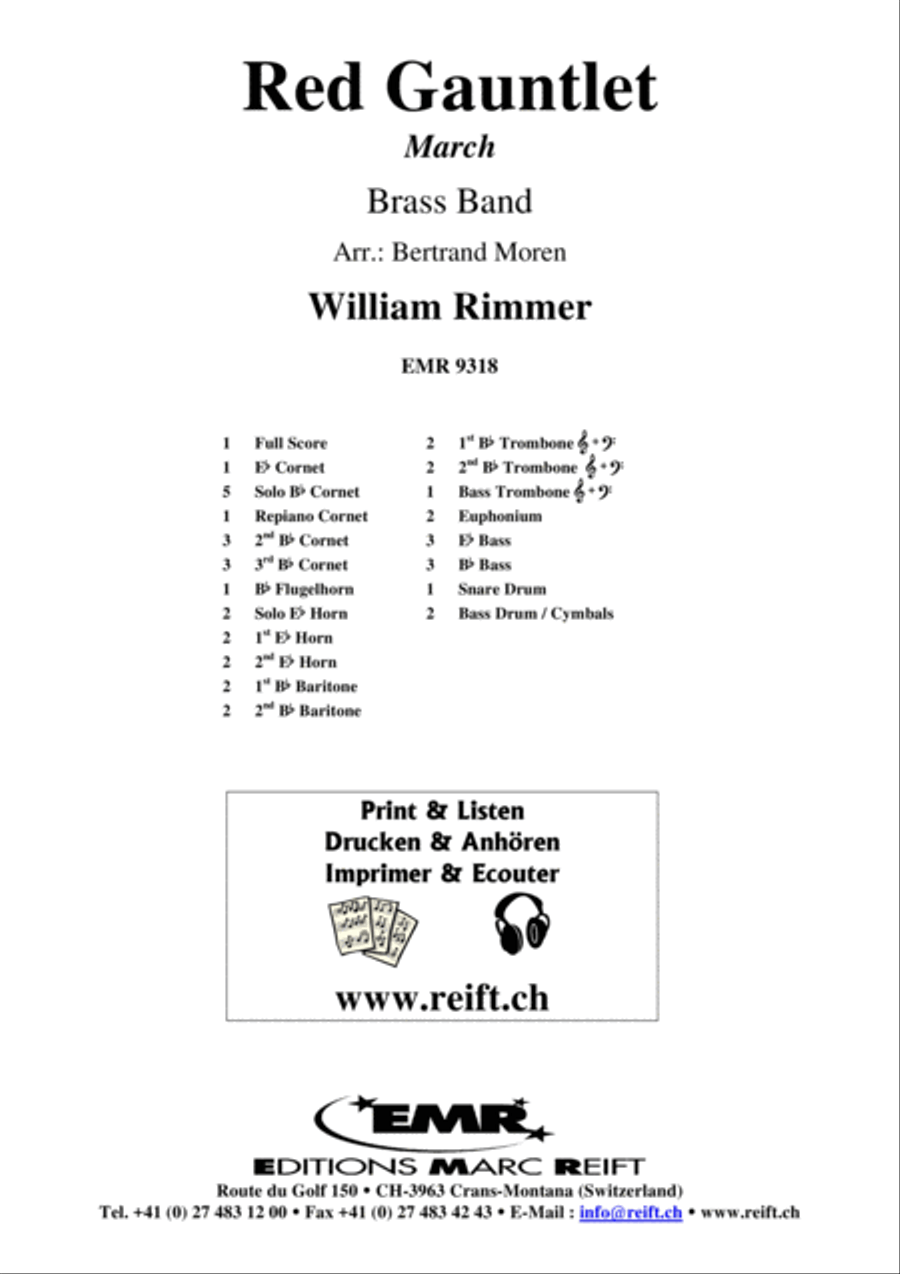 Red Gauntlet Brass Band scores gallery preview page 2