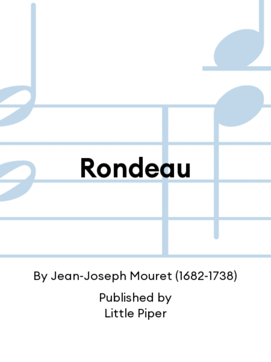 Rondeau Flute scores gallery preview page 1