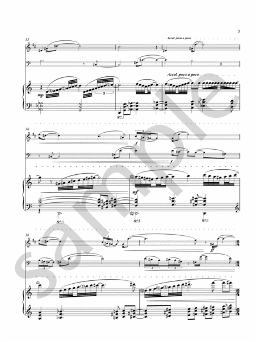 Silver Dagger Chamber Music scores gallery preview page 6