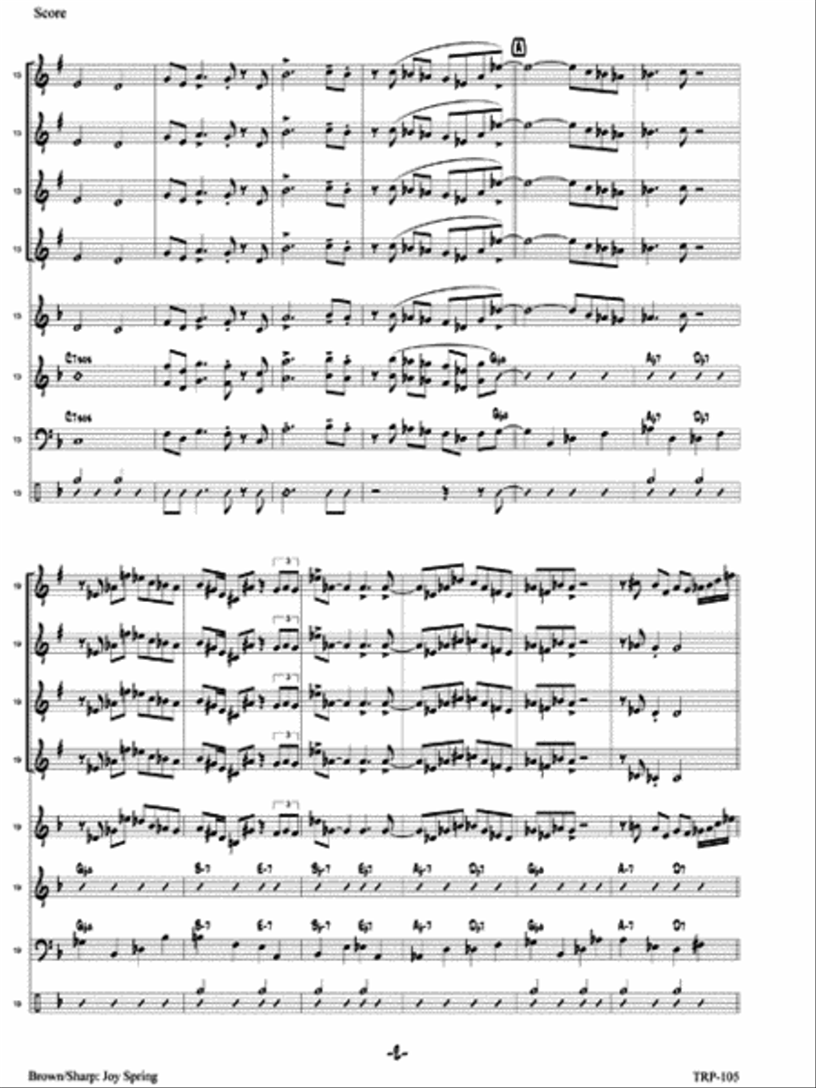 Joy Spring Small Ensemble scores gallery preview page 3
