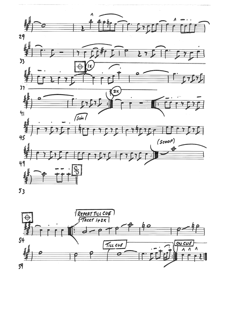 Saturday Night's Alright (for Fighting) Large Ensemble scores gallery preview page 4