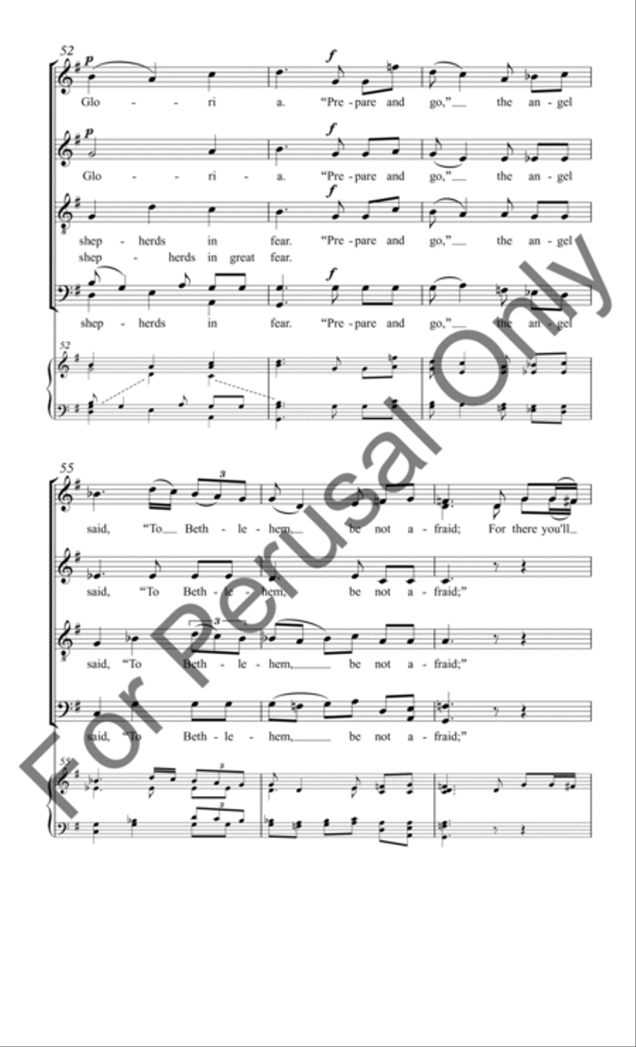 Wexford Carol Divisi scores gallery preview page 10