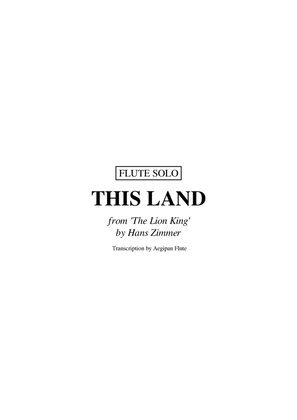 Book cover for This Land