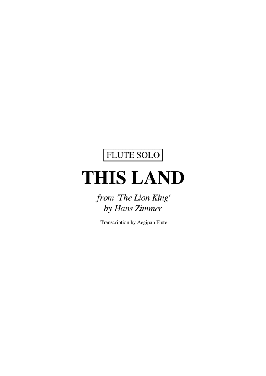 Book cover for This Land