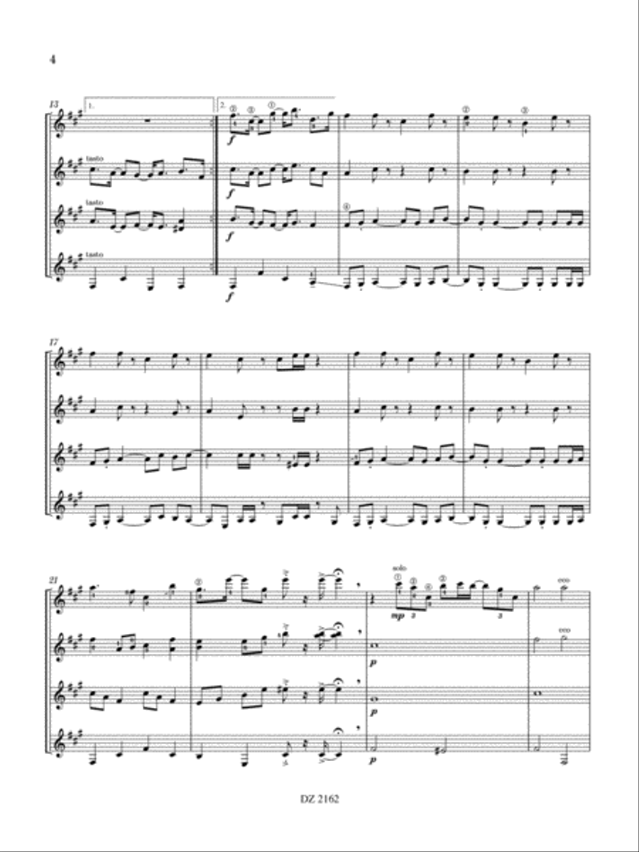 Imminent Loss Guitar Ensemble scores gallery preview page 4