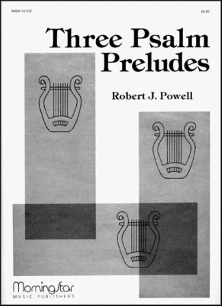 Three Psalm Preludes Organ scores gallery preview page 1