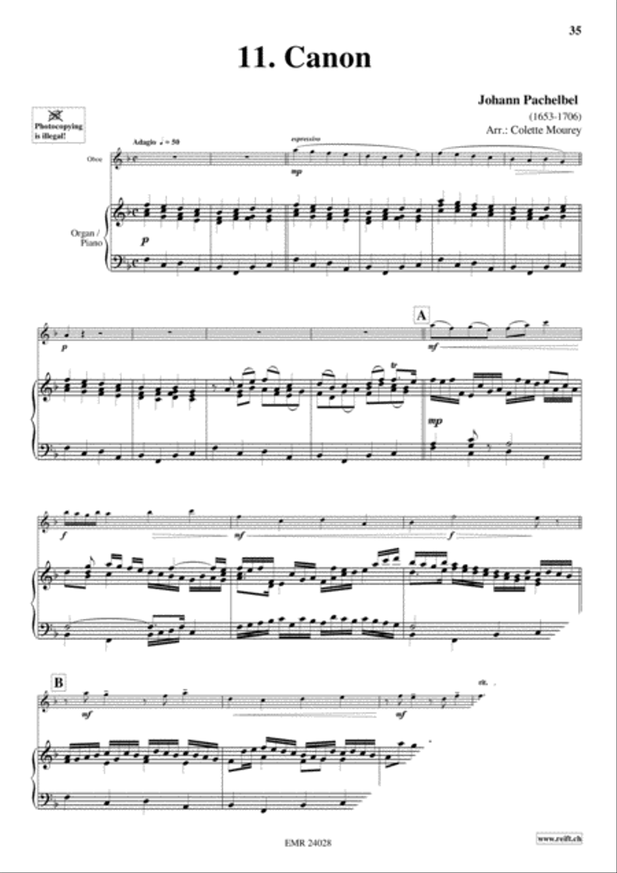 40 Greatest Baroque Hits Volume 1 Organ scores gallery preview page 13