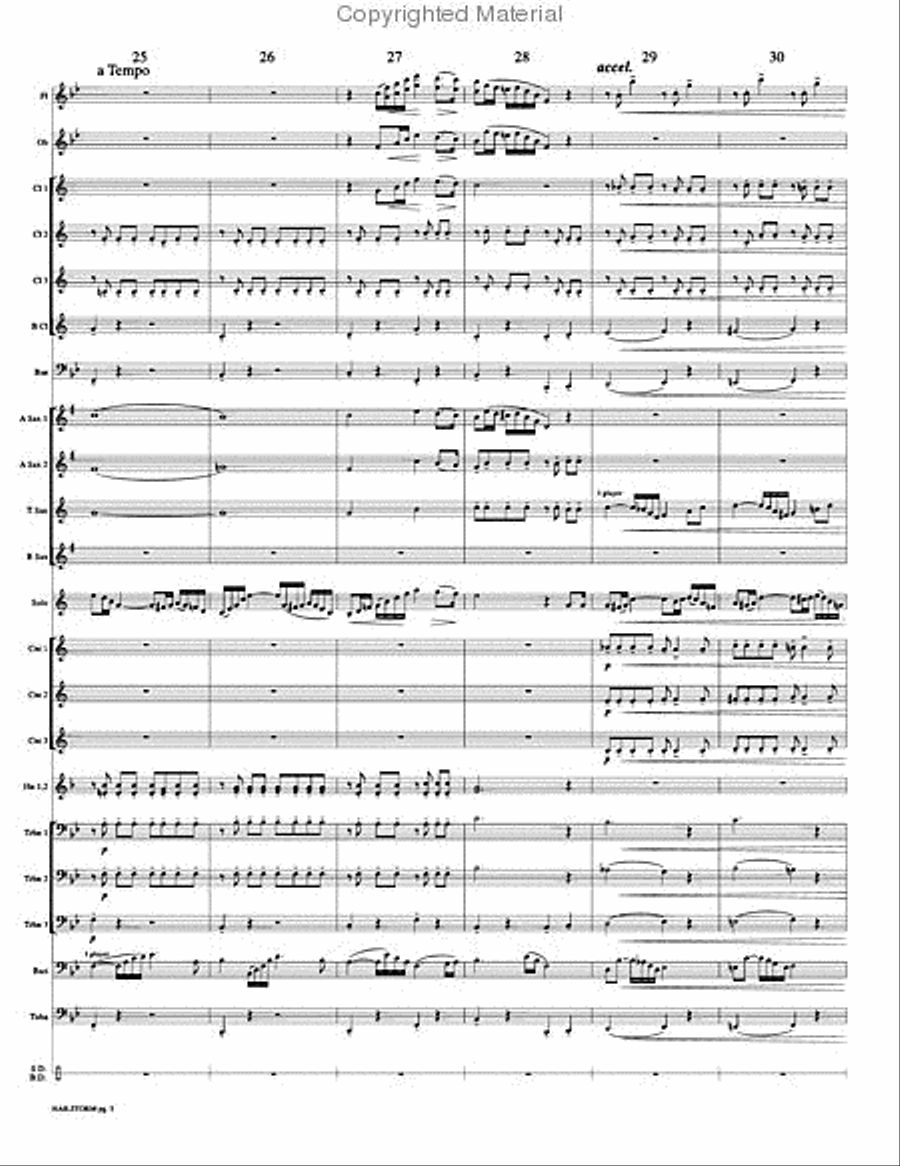 Hailstorm Hailstorm Concert Band scores gallery preview page 8