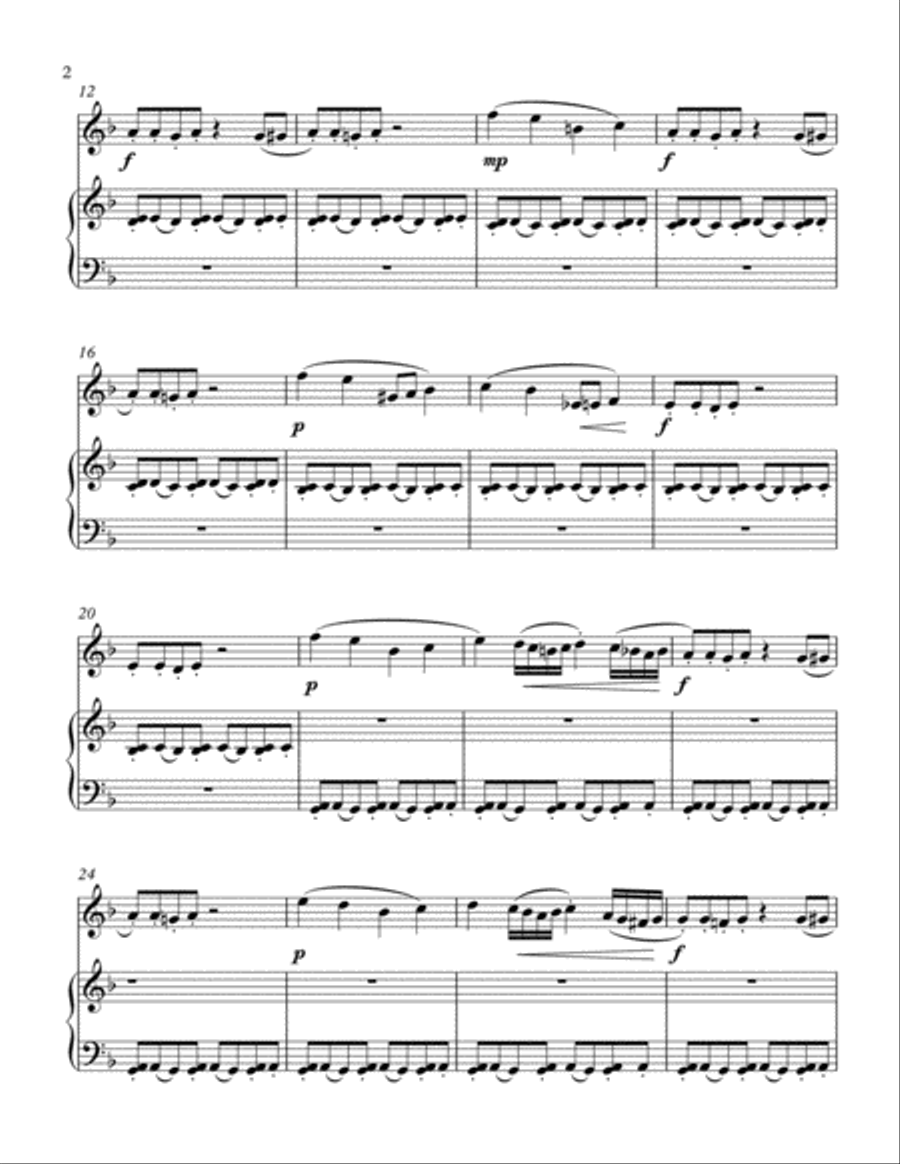 A Little Curious A Little Curious Clarinet Solo scores gallery preview page 2