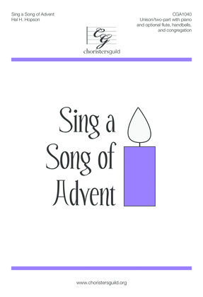 Book cover for Sing a Song of Advent