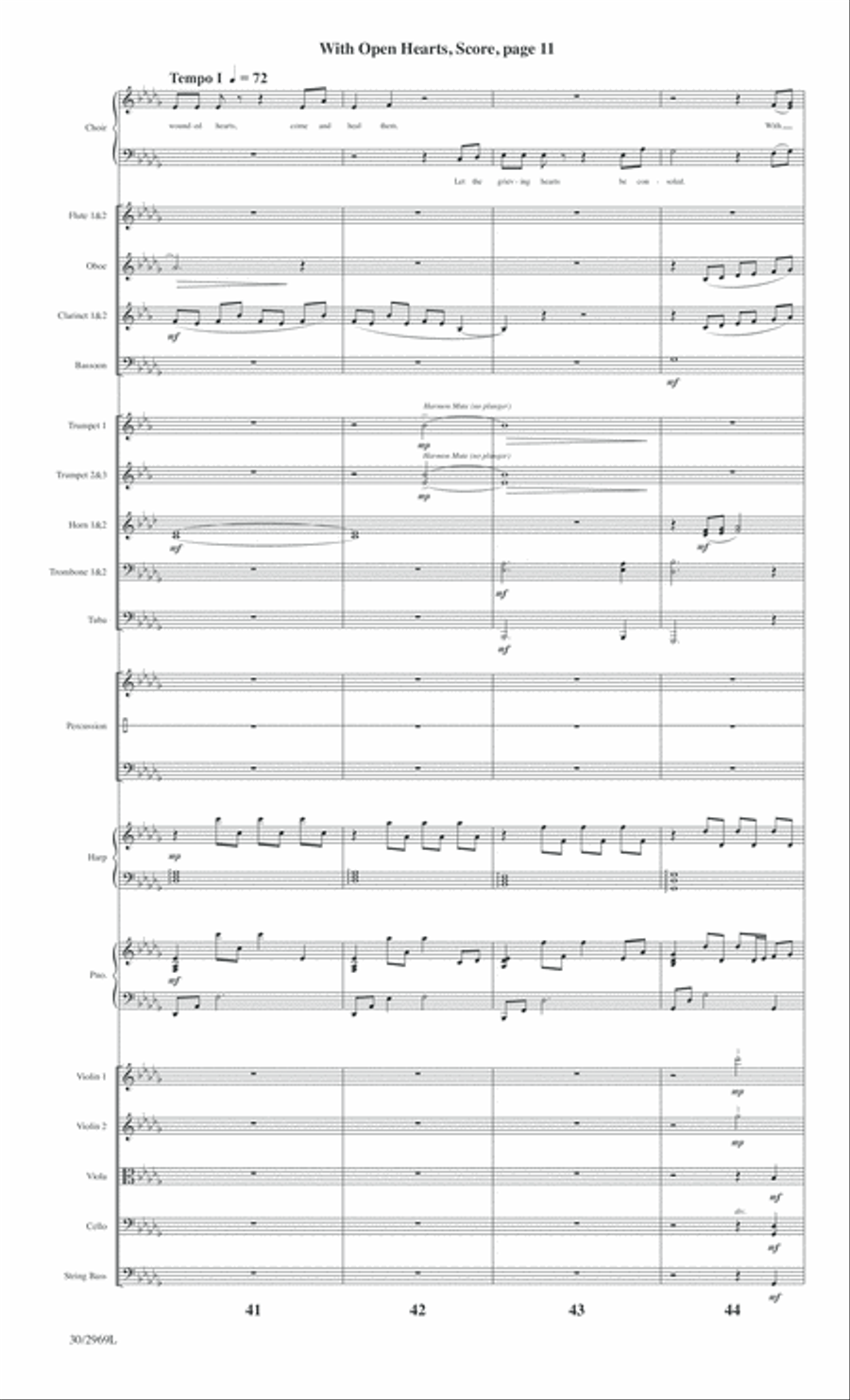 The Heart of Christmas - Full Score Choir scores gallery preview page 39