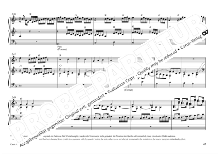 Organ music of the Hasse family Organ Solo scores gallery preview page 48