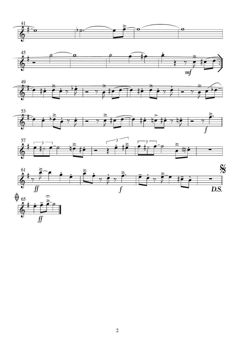 Basin Street Blues Jazz Ensemble scores gallery preview page 2