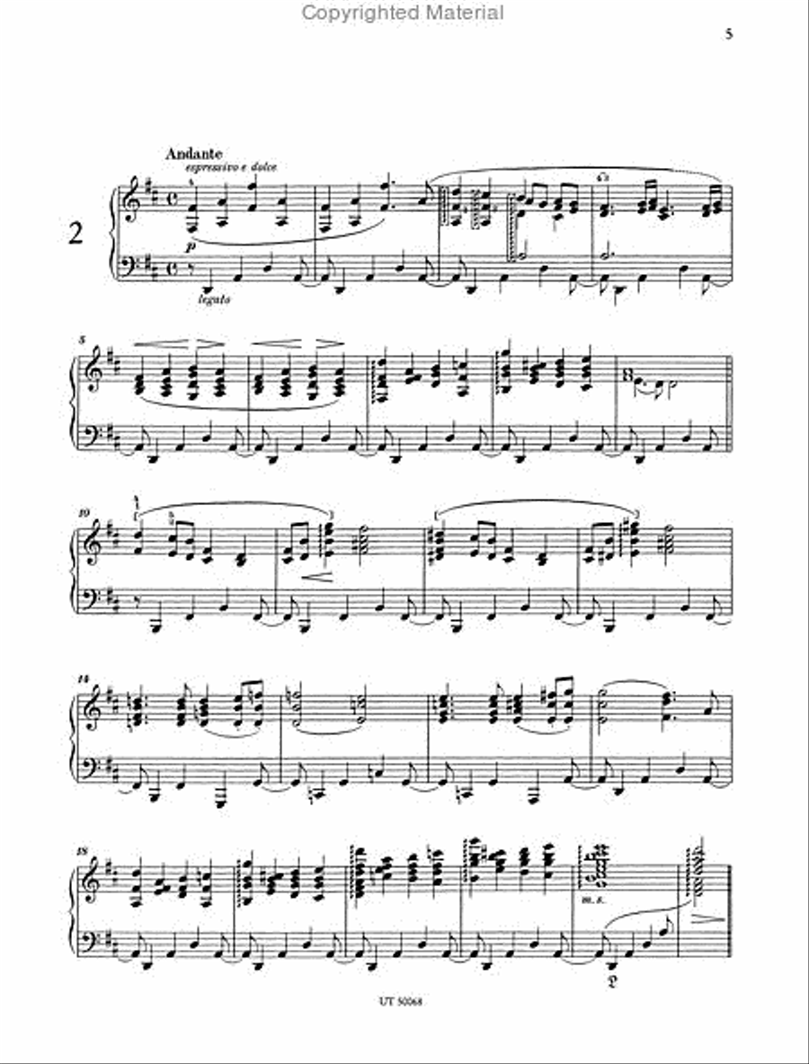 Ballads for Piano Op. 10 Chamber Music scores gallery preview page 3
