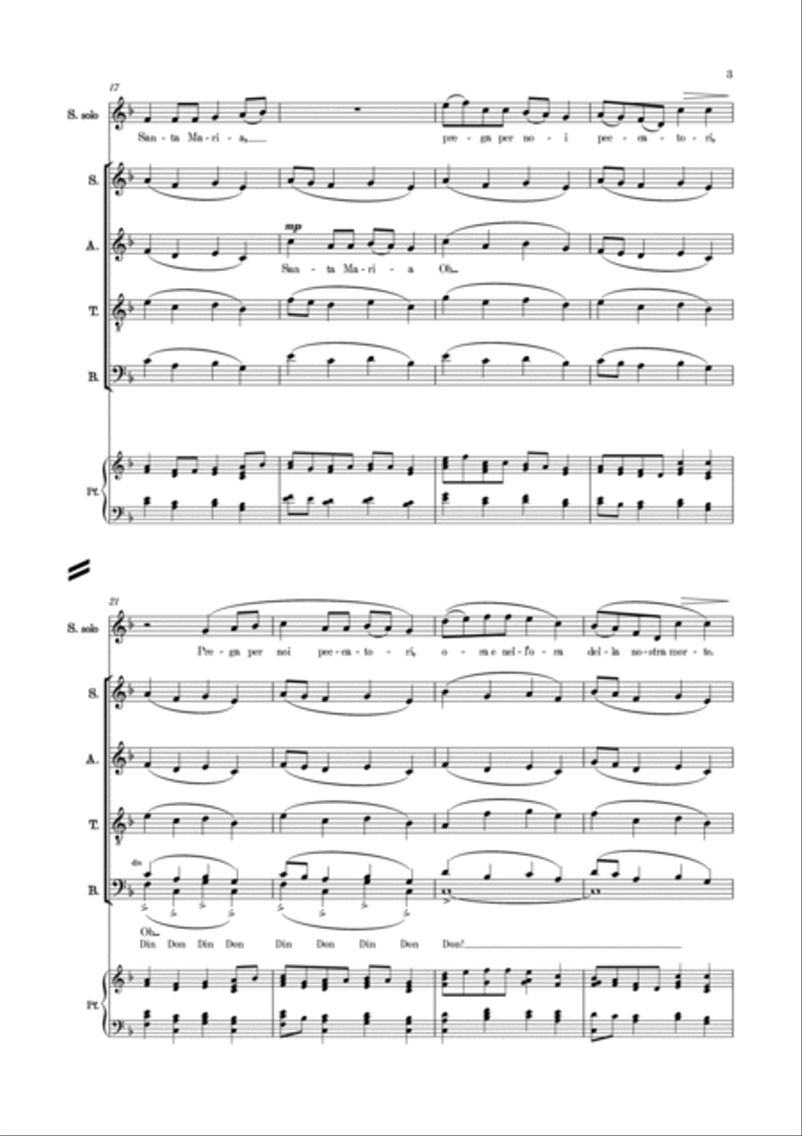 Ave Maria by Puccini (excerpt from 