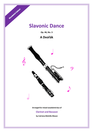 Slavonic Dance Op. 46, No. 3 (Clarinet & Bassoon Duet)